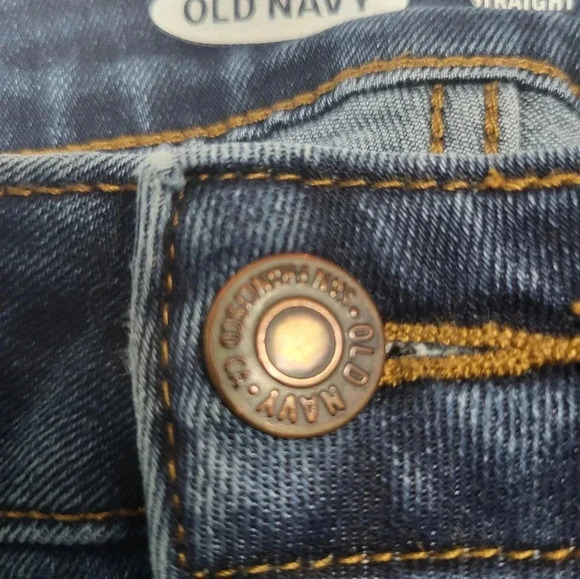 Old Navy Power Slim Straight Leg Jeans. - Picture 6 of 13